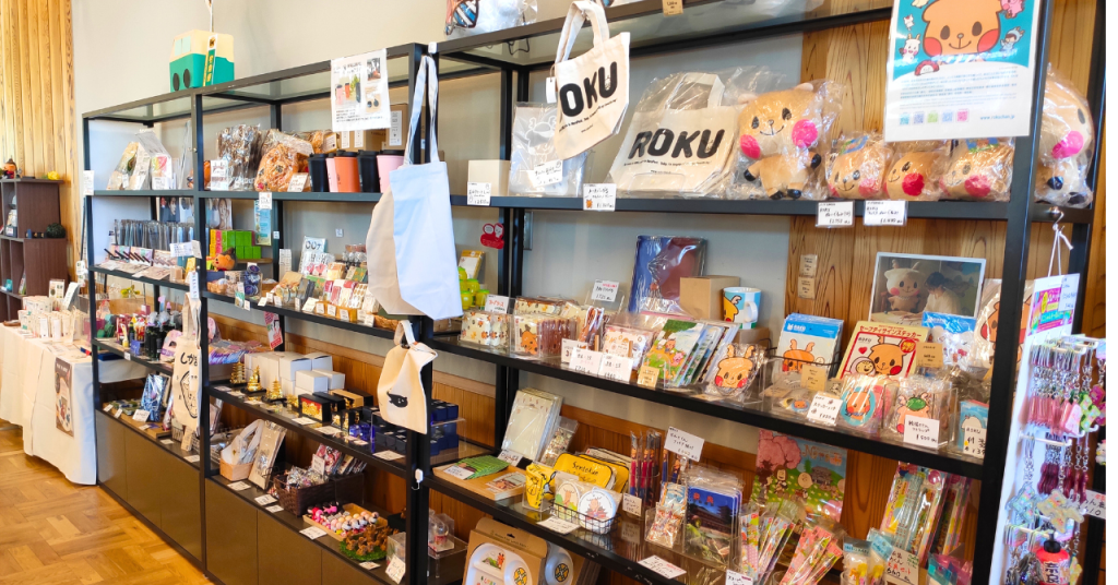 奈良の蔵 店内の様子・商品棚